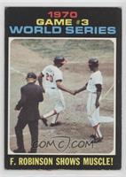 1970 World Series - Game #3: F. Robinson Shows Muscle! [Good to VG…