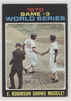 1970 World Series - Game #3: F. Robinson Shows Muscle! [Good to VG…