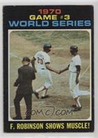 1970 World Series - Game #3: F. Robinson Shows Muscle! [Good to VG…