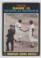 1970 World Series - Game #3: F. Robinson Shows Muscle! [Poor to Fair]