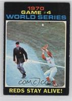 1970 World Series - Game #4: Reds Stay Alive! [Good to VG‑EX]