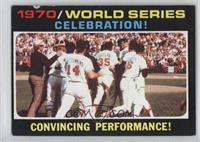 1970 World Series - Celebration! Convincing Performance! [Good to VG&…