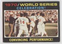 1970 World Series - Celebration! Convincing Performance! [Good to VG&…