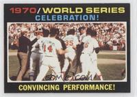 1970 World Series - Celebration! Convincing Performance! [Good to VG&…