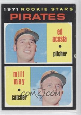 1971 Topps - [Base] #343 - 1971 Rookie Stars - Ed Acosta, Milt May