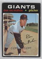 Don McMahon [Good to VG‑EX]