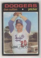 Don Sutton [Good to VG‑EX]