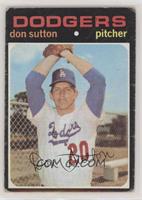 Don Sutton [Poor to Fair]