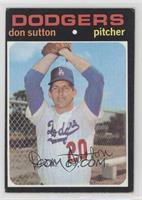 Don Sutton [Good to VG‑EX]