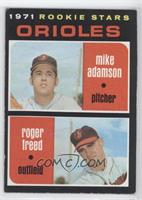 1971 Rookie Stars - Mike Adamson, Roger Freed [Good to VG‑EX]