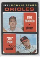 1971 Rookie Stars - Mike Adamson, Roger Freed [Good to VG‑EX]