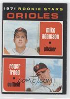 1971 Rookie Stars - Mike Adamson, Roger Freed [Noted]