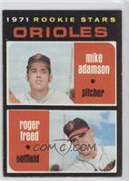 1971 Rookie Stars - Mike Adamson, Roger Freed [Good to VG‑EX]