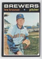 Lew Krausse [Noted]