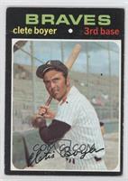 Clete Boyer [Noted]