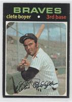 Clete Boyer [Noted]