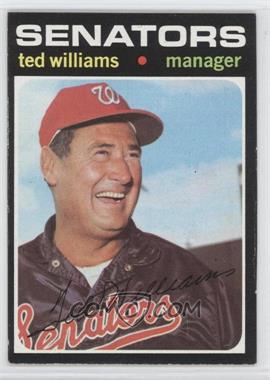 1971 Topps - [Base] #380 - Ted Williams