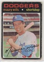 Maury Wills [Poor to Fair]