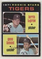 1971 Rookie Stars - Lerrin LaGrow, Gene Lamont [Poor to Fair]