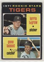 1971 Rookie Stars - Lerrin LaGrow, Gene Lamont