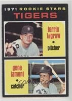 1971 Rookie Stars - Lerrin LaGrow, Gene Lamont