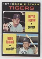 1971 Rookie Stars - Lerrin LaGrow, Gene Lamont [Good to VG‑EX]