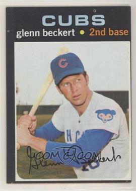 1971 Topps - [Base] #390 - Glenn Beckert