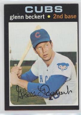 1971 Topps - [Base] #390 - Glenn Beckert