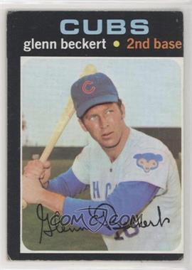 1971 Topps - [Base] #390 - Glenn Beckert