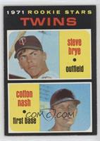1971 Rookie Stars - Steve Brye, Cotton Nash
