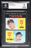 1971 Rookie Stars - Steve Brye, Cotton Nash [BGS 7 NEAR MINT]