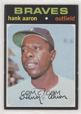 1971 Topps - [Base] #400 - Hank Aaron