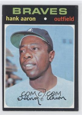 1971 Topps - [Base] #400 - Hank Aaron