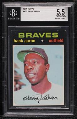 1971 Topps - [Base] #400 - Hank Aaron [BGS 5.5 EXCELLENT+]