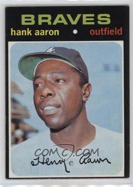 1971 Topps - [Base] #400 - Hank Aaron