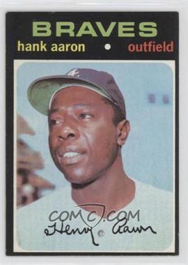 1971 Topps - [Base] #400 - Hank Aaron
