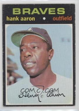 1971 Topps - [Base] #400 - Hank Aaron