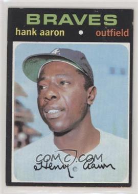 1971 Topps - [Base] #400 - Hank Aaron