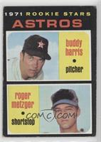 1971 Rookie Stars - Buddy Harris, Roger Metzger [Good to VG‑EX]