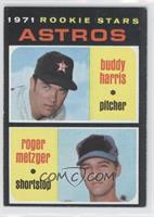 1971 Rookie Stars - Buddy Harris, Roger Metzger