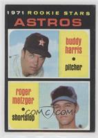 1971 Rookie Stars - Buddy Harris, Roger Metzger [Altered]