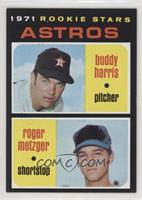 1971 Rookie Stars - Buddy Harris, Roger Metzger [Altered]