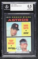 1971 Rookie Stars - Buddy Harris, Roger Metzger [BGS 6.5 EX‑MT+]