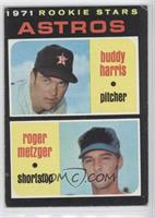 1971 Rookie Stars - Buddy Harris, Roger Metzger [Noted]