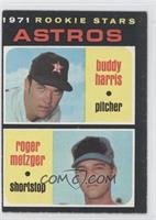 1971 Rookie Stars - Buddy Harris, Roger Metzger