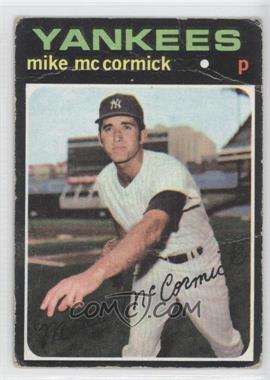 1971 Topps - [Base] #438 - Mike McCormick [Poor to Fair]