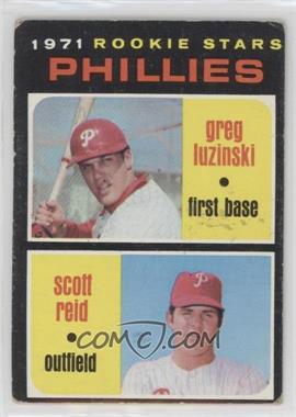 1971 Topps - [Base] #439 - 1971 Rookie Stars - Greg Luzinski, Scott Reid