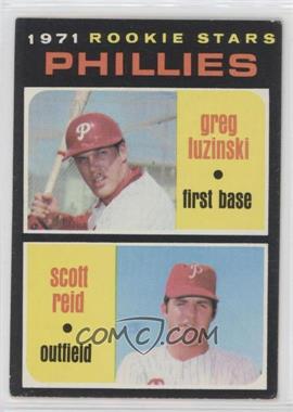 1971 Topps - [Base] #439 - 1971 Rookie Stars - Greg Luzinski, Scott Reid