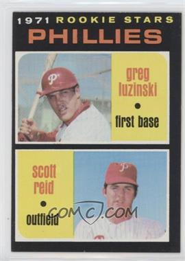 1971 Topps - [Base] #439 - 1971 Rookie Stars - Greg Luzinski, Scott Reid