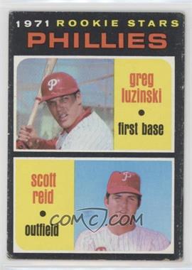 1971 Topps - [Base] #439 - 1971 Rookie Stars - Greg Luzinski, Scott Reid